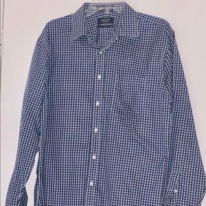 Nordstrom men blue trim fit 16.5 and 34-35 length